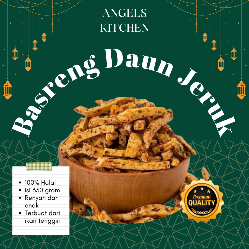 

Snack Keripik Basreng Pedas Daun Jeruk 340g