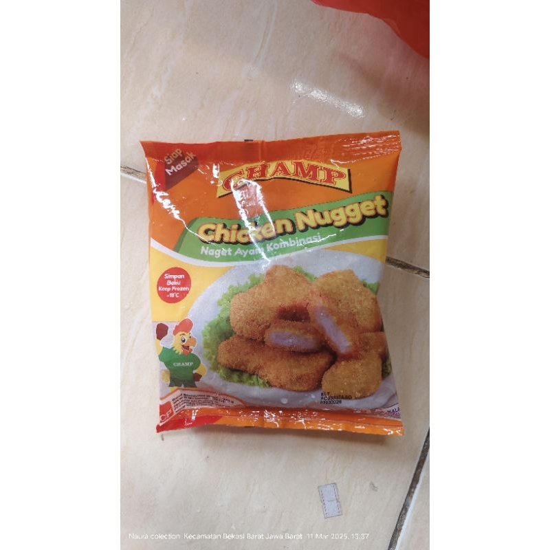 

naget champ 225g