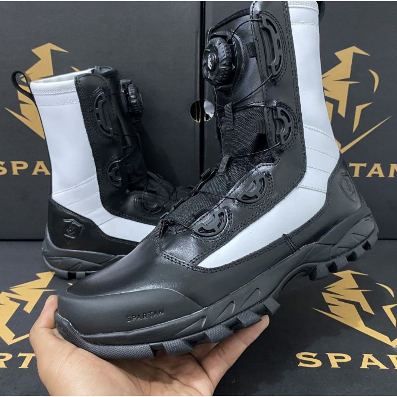 Sepatu PDL Provos PM TNI Spartan Tali Putar