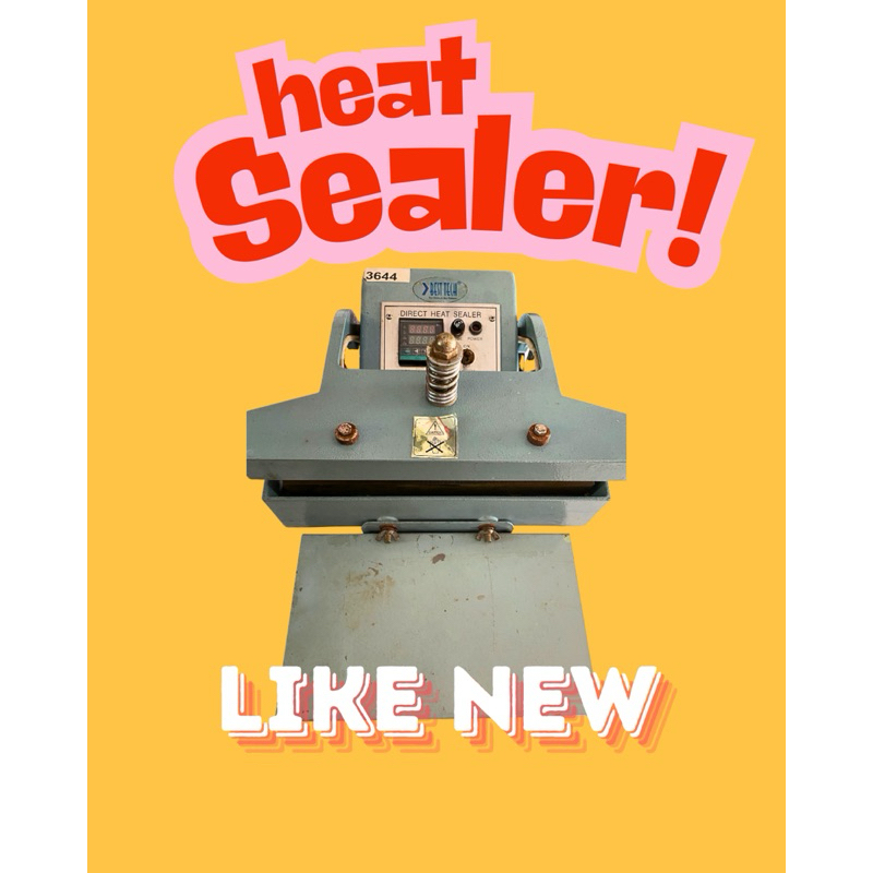 MESIN SEALER ALUMUNIUM FOIL | HEAT SEALER | MESIN PRESS PLASTIK KEMASAN