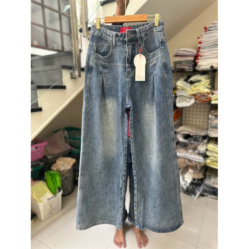 READY STOCK YME 21656 JEANS LONGPANTS BANGKOK