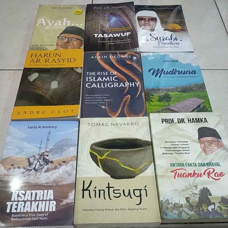 BUKU OBRAL SUPER MURAH - Buku SASTRA / NOVEL SASTRA /  FILSAFAT / SEJARAH 100% ORIGINAL