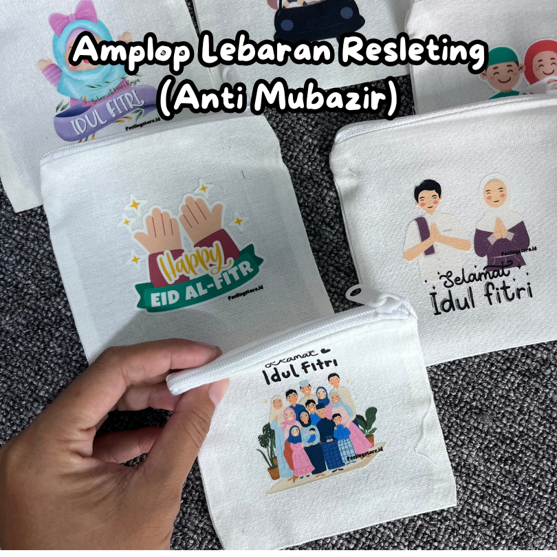 

6PCS AMPLOP LEBARAN RESLETING / ANGPAU LEBARAN / BLANCU AMPLOP LEBARAN