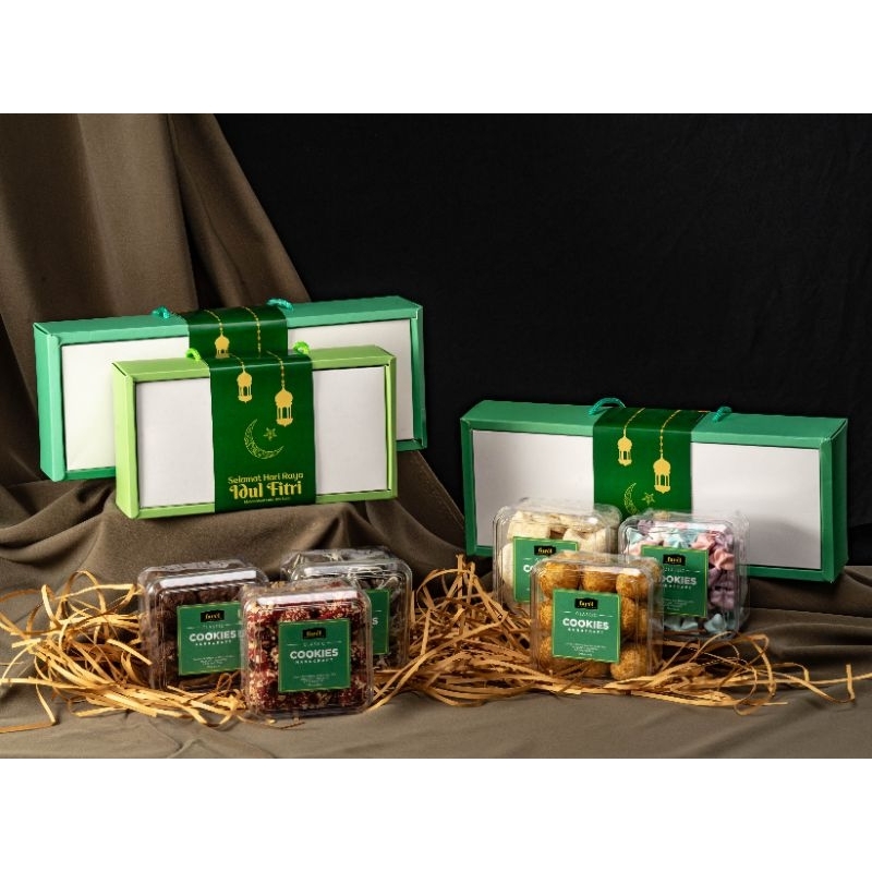 

Hampers Cookies Premium Farel Pattiserie x Cemilankoe.shop | Parcel Lebaran | Hampers Idul Fitri
