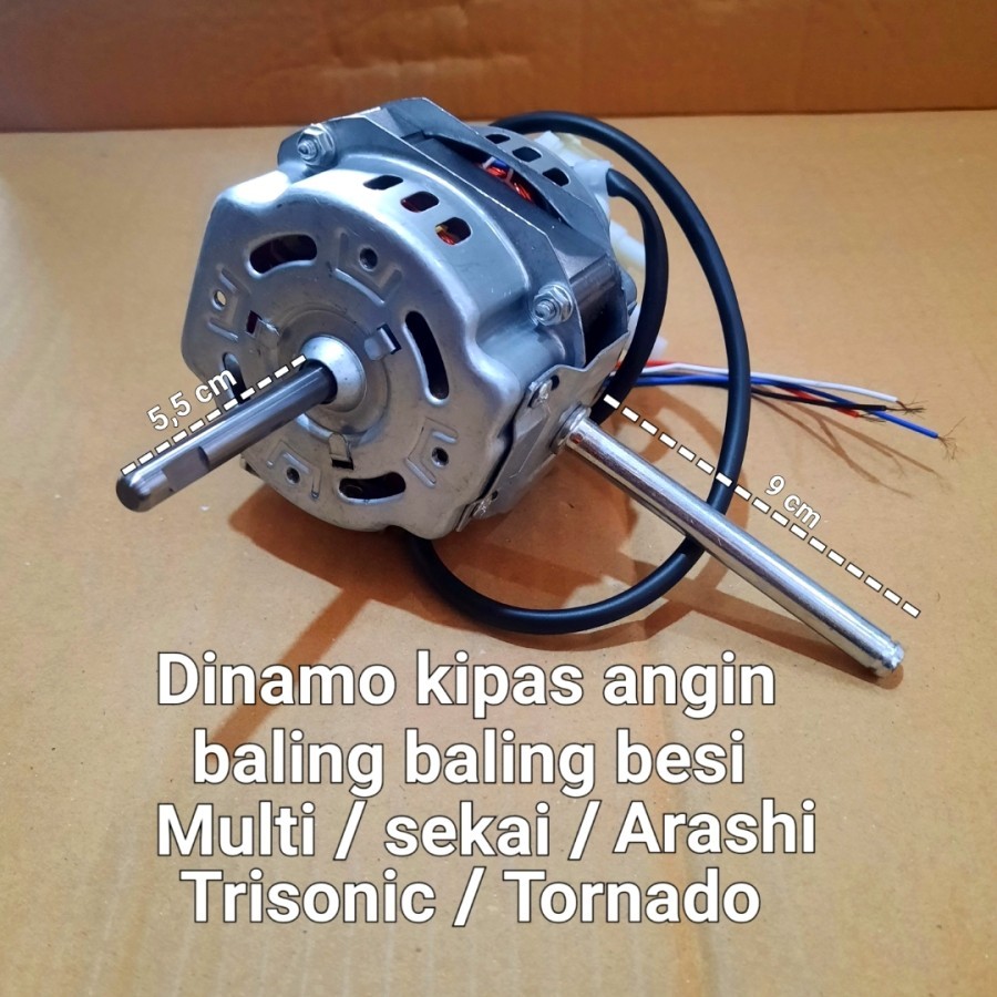 Dinamo Kipas Angin Baling Besi Multi Sekai Arashi Trison Tornado