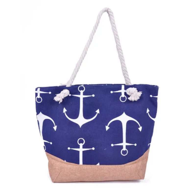 TAS MOTIF JANGKAR, TOTEBAG MOTIF JANGKAR, TAS ANCHOR JANGKAR