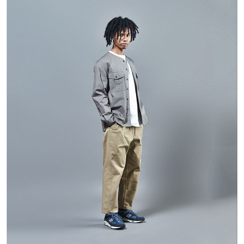 Espionage Collarless Overshirt