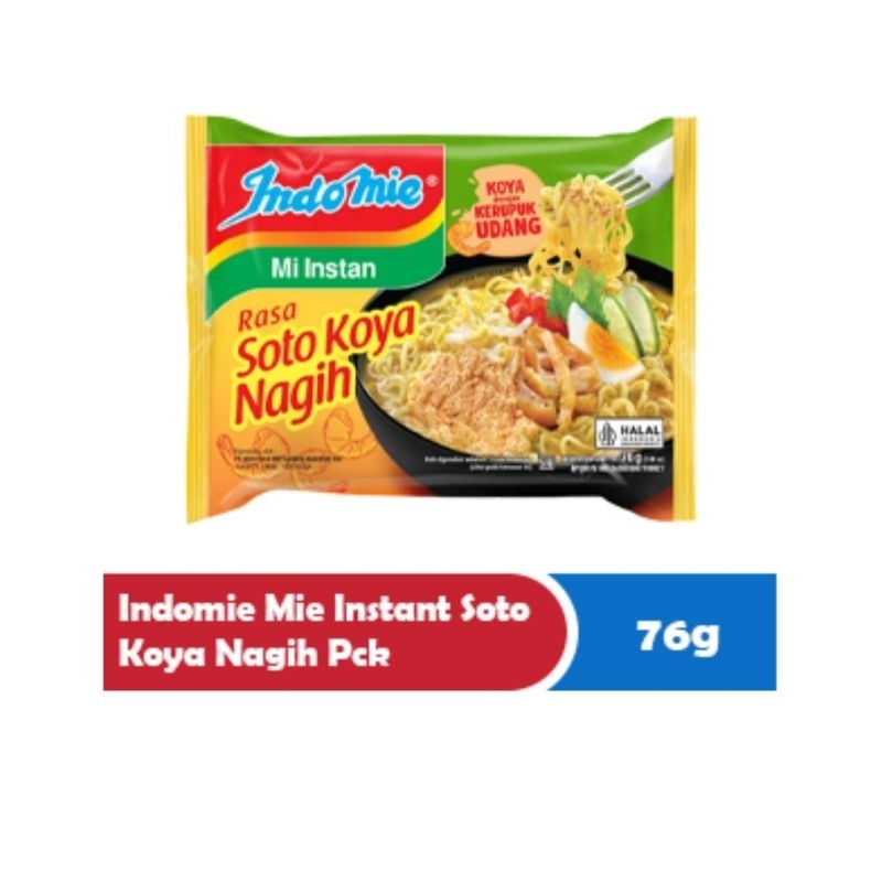 

Indomie Mie Instant Soto Koya Nagih 76gr