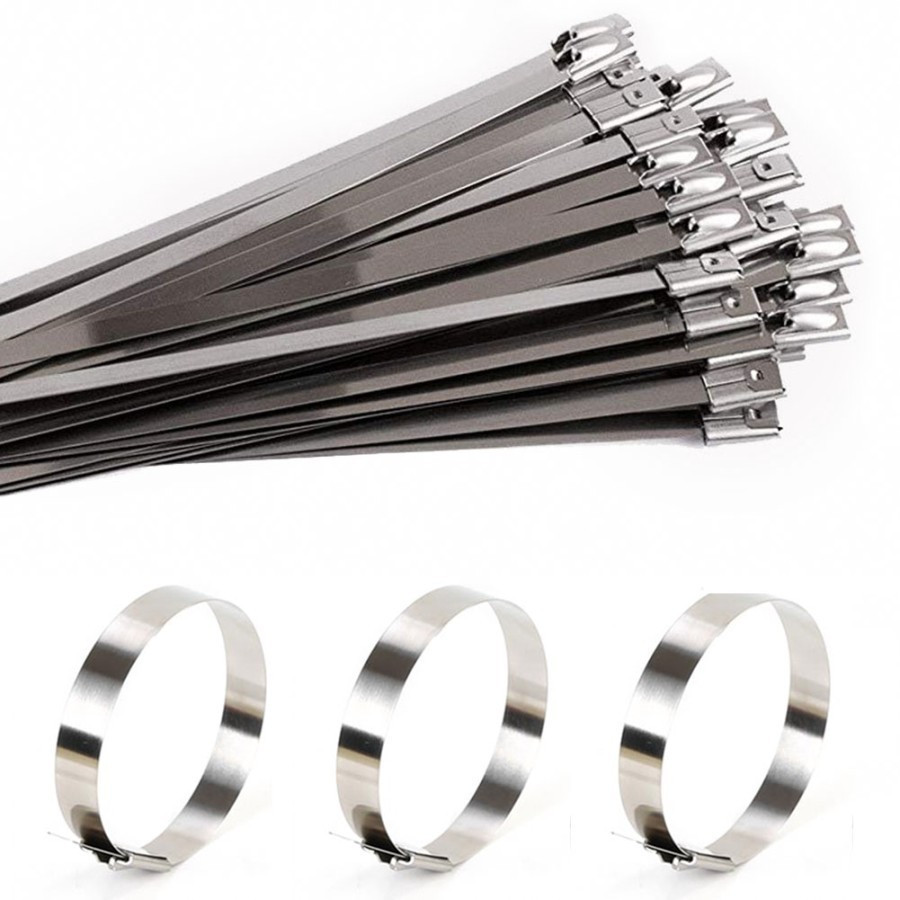 STAINLESS STEEL CABLE TIES 304 - PVC COATED ML PVC-400M-304 FORT
