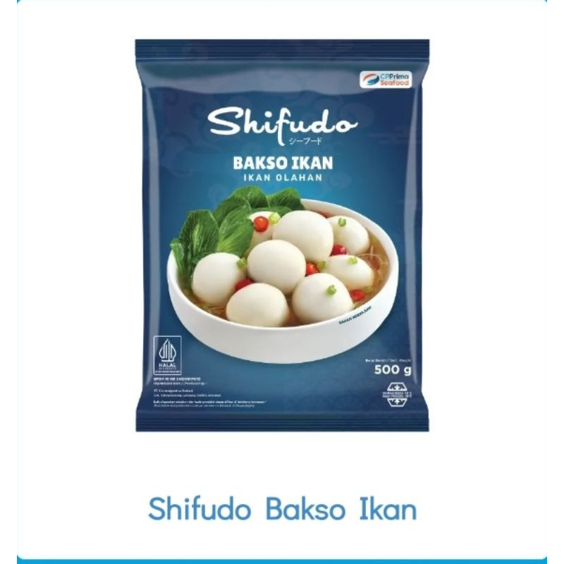 

Shifudo Bakso Ikan 500Gr