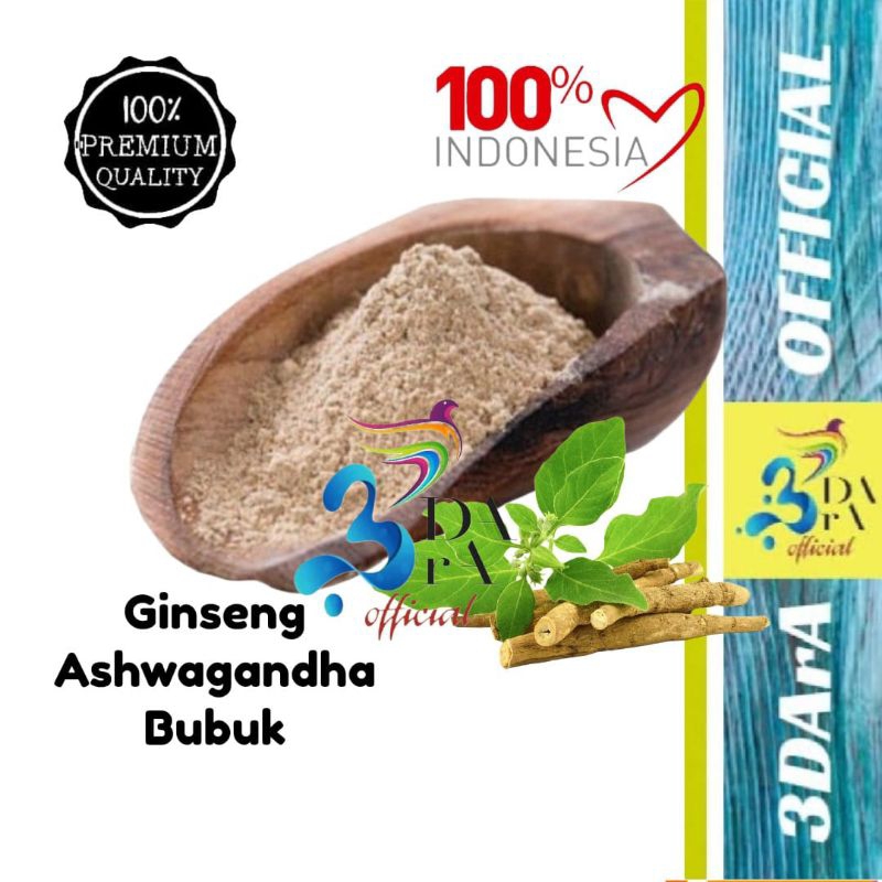 

Bubuk Ginseng India Ashwagandha Murni Kualitas Premium
