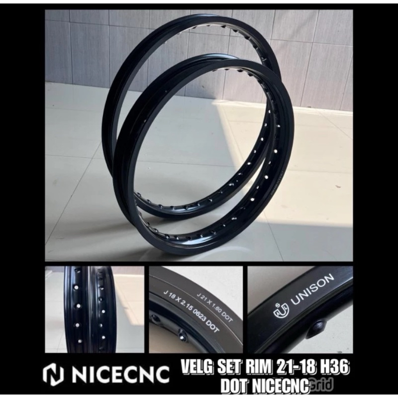 VELG 21/18 HOLE 36 DOT NICECNC
