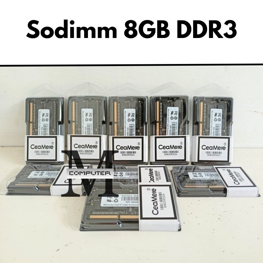 RAM SODIM DDR3L 8GB PC12800 / Memory RAM Laptop SODIMM DDR3L 8GB PC 12800 1666Mhz / SODIMM DDR3L 8GB