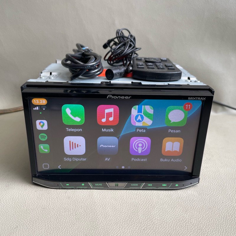 Head Unit Pioneer Avh X8750bt Carplay android auto