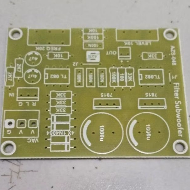 PCB Filter subwoofer LPF fbr4