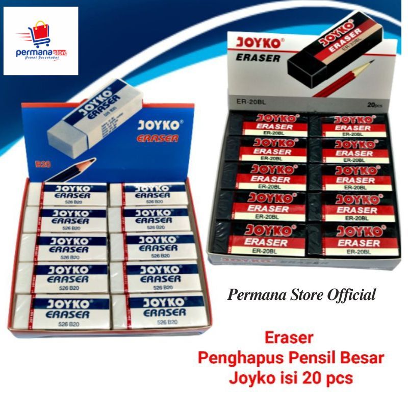 

Penghapus Joyko Besar ER-20BL ( PACK )