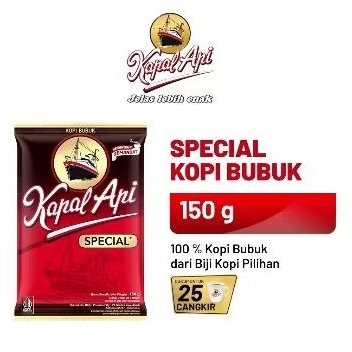 

Kapal Api Special Merah 150 gram