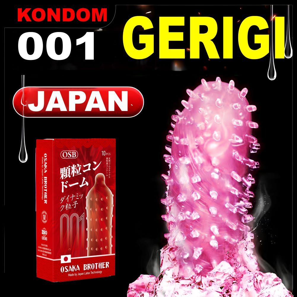 Kondom Gerigi Premium - Kondom 001 Pipa Super Tipis - Japan Best Condom - Ready COD Privasi