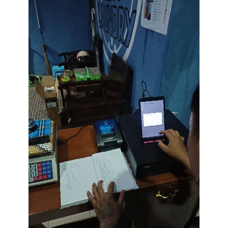 Mesin Kasir Android 8 Inch Baru