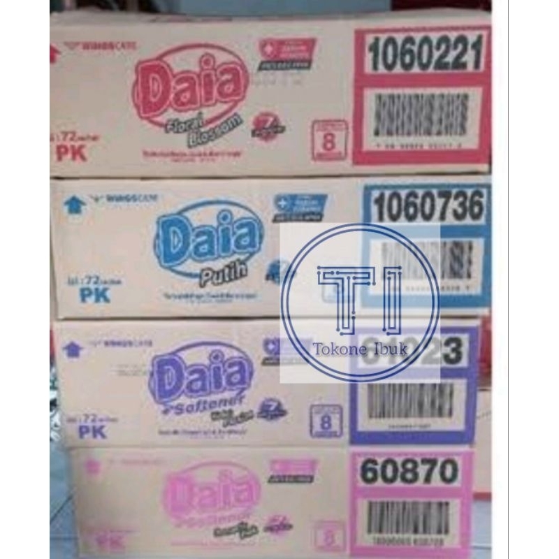 Daia renceng detergen bubuk [dus]