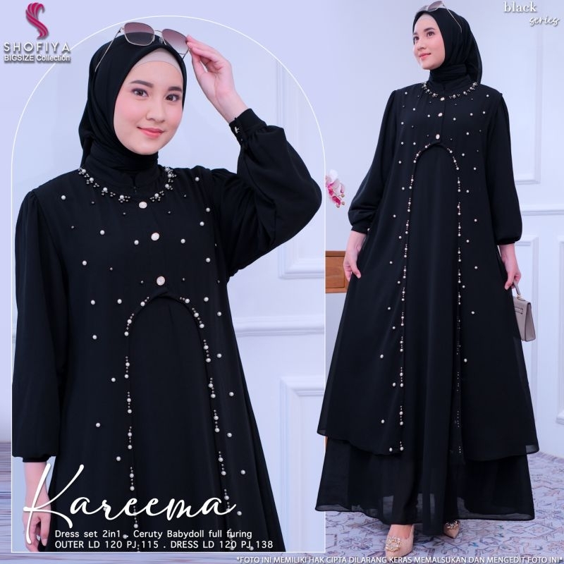 KAREEMA SET DRESS + OUTER JUMBO