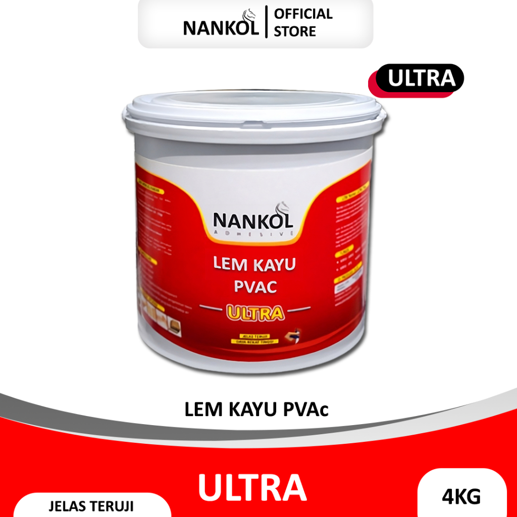 

Nankol Ultra 4KG - Lem Kayu PVAc