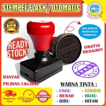 

Stempel Otomatis & Stempel manual || GRATIS SETTING/DESIGN