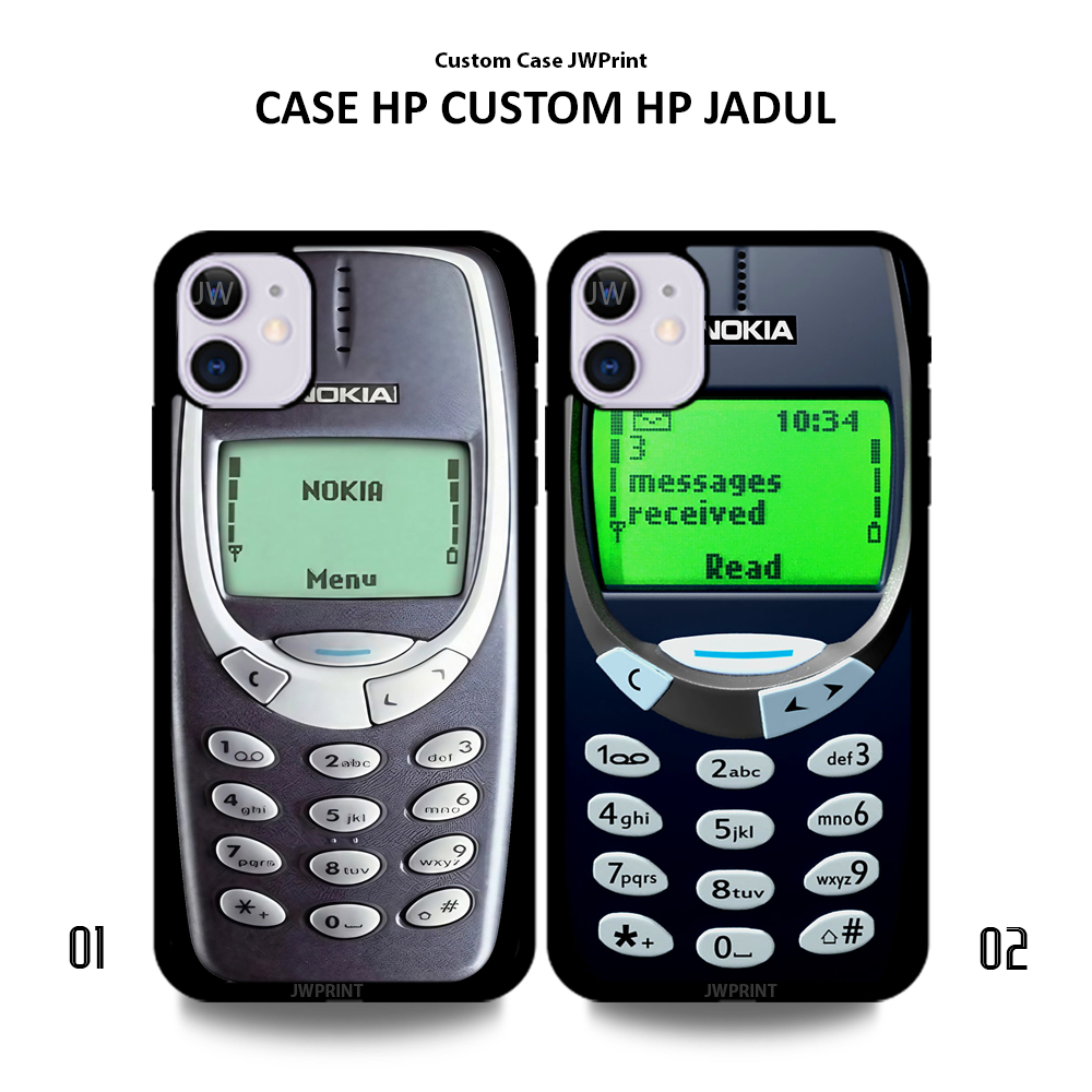 Case Hp Custom Casing Motif Gambar Nokia Jadul Jaman Dulu Untuk Berbagai Tipe Hp Oppo Vivo Iphone Sa
