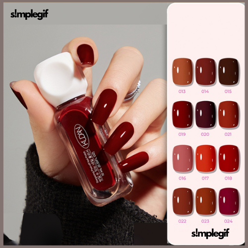 (GROSIR CHAT) Kutek Kuku Kudan Kualitas Tinggi Pel off Nail Polish NL070