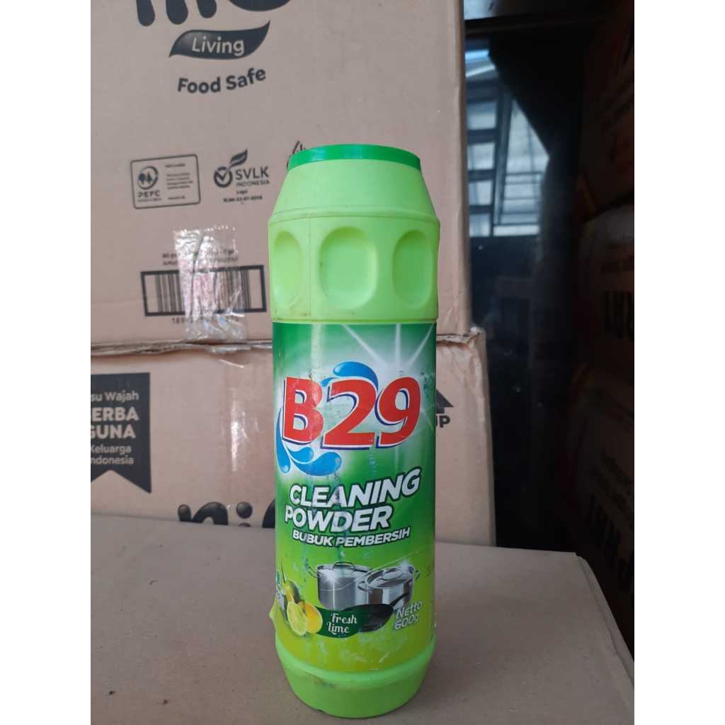 Bubuk Pembersih B29 Cleaning Powder Lime Fresh / ABU GOSOK B29 600 GR