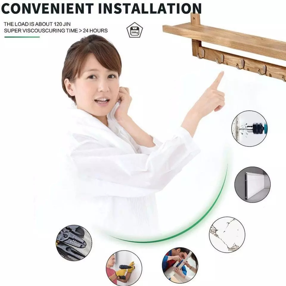 Lem Pengganti Paku Tembok Adhesive Glue Nail Glue Perekat Dinding No More Nail Free Adhesive Kuat