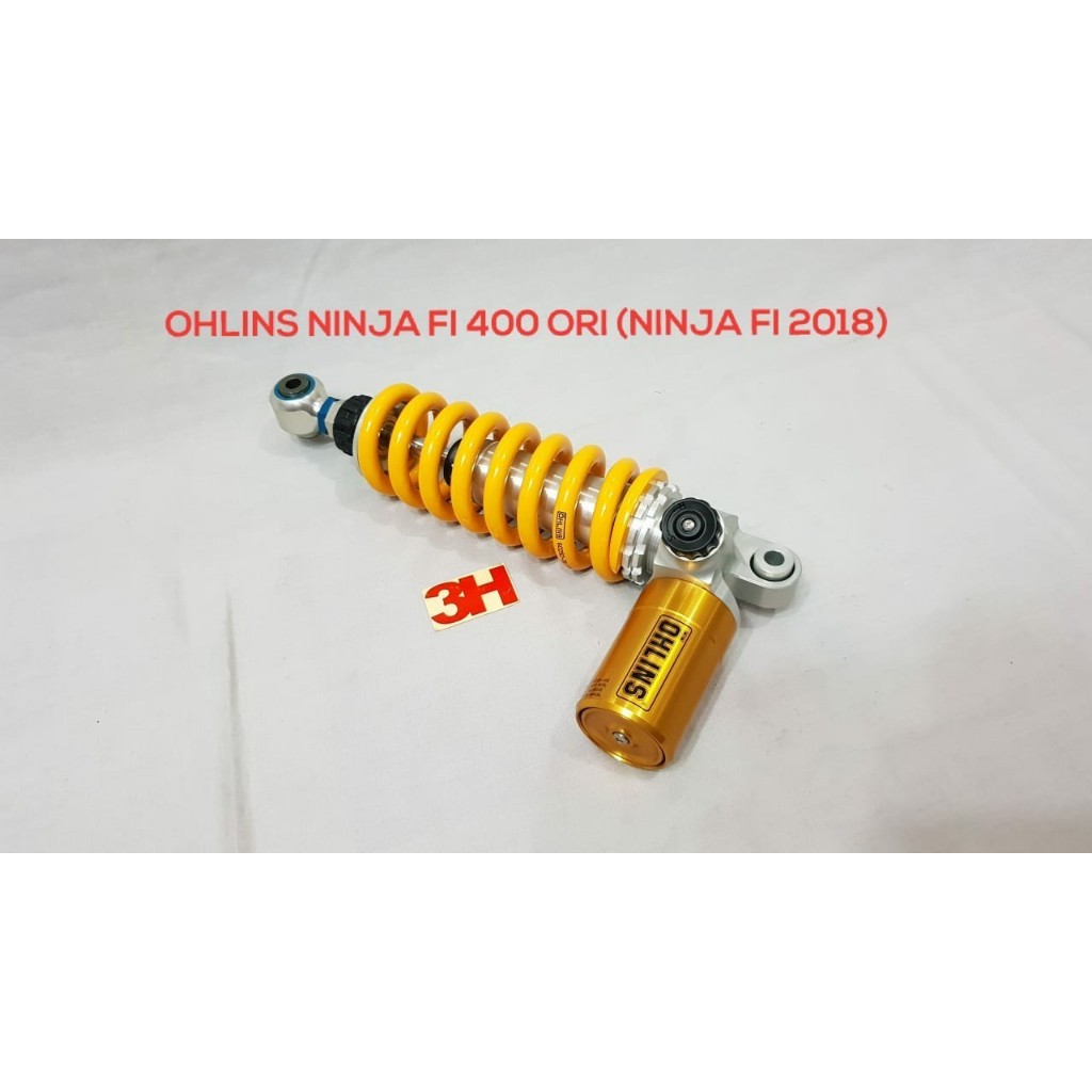 SHOCK OHLINS NINJA FI 400 ORI +TABUNG KUNING