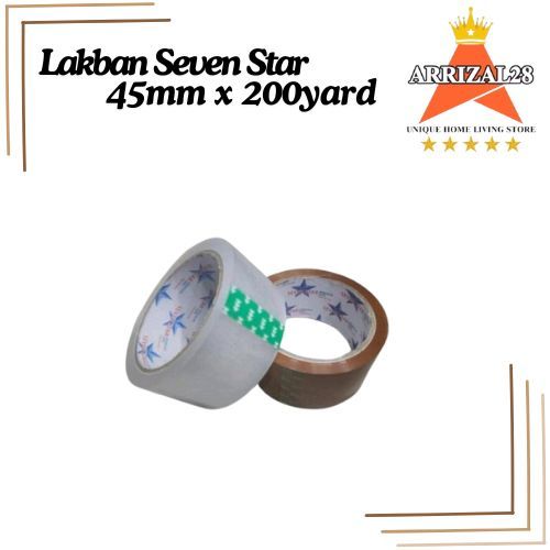 

_LAKBAN SEVEN STAR TAPE 45 MM X 200 YARD