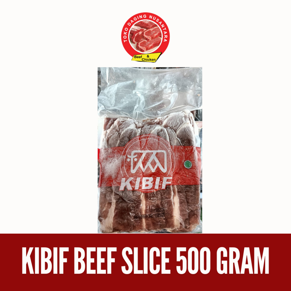 

KIBIF Beef Slice 500 Gram