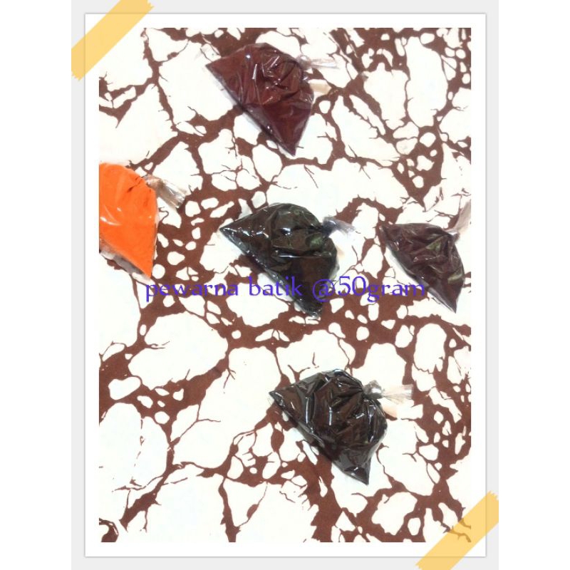 

pewarna batik/kain/pakaian @50 gram + sudah dapat penguat warna BISA REQUEST WARNA