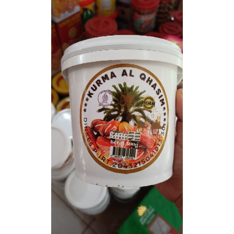 

Kurma Madinah Al Qashim Qaseem Ember 500 gr