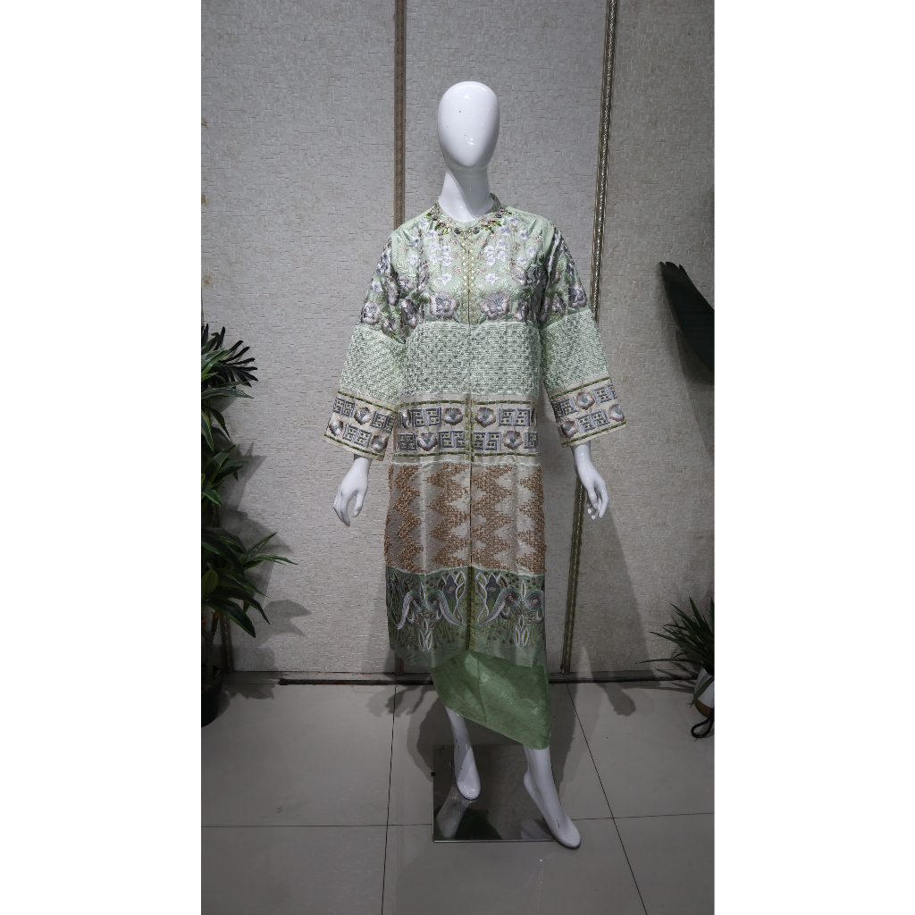 TUNIK SUTERA BULU BORDIR TENUN Isam 100% ASLI GARUT