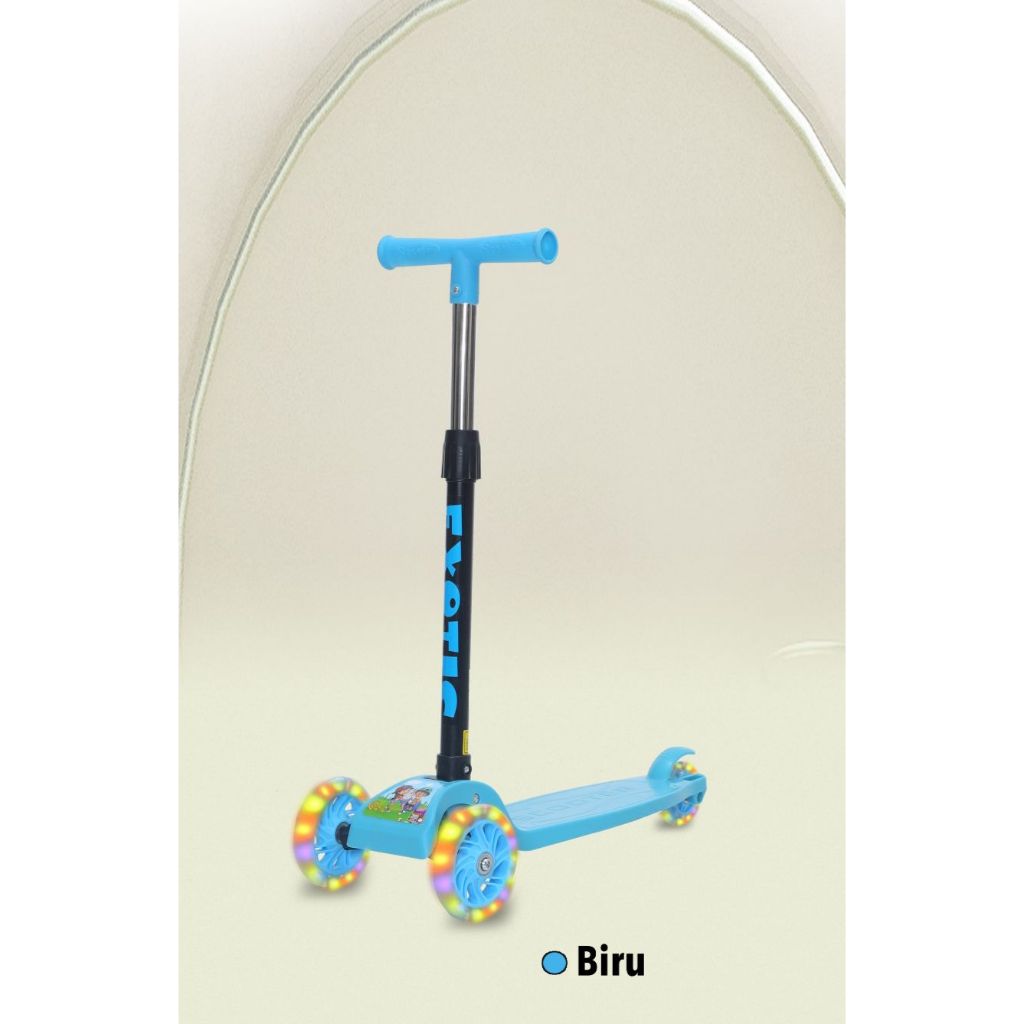 Exotic Toys Skuter Mainan ETHB013 Mainan skuter Anak Manual ban lampu dan scooter hb 219 kuromi