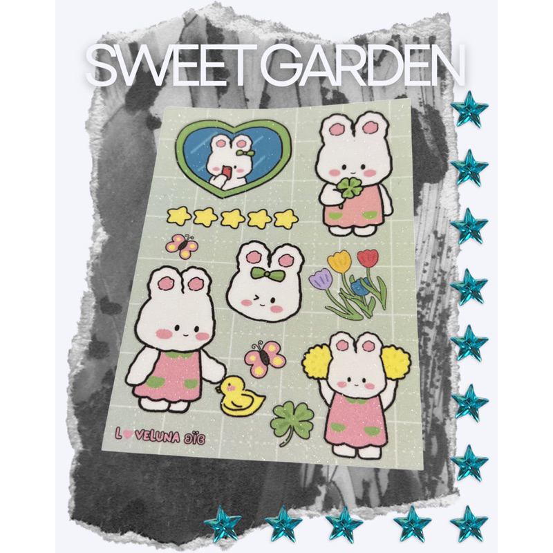 

sweet garden sticker [by loveluna]
