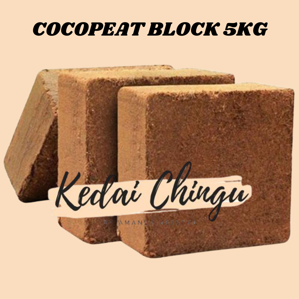 OE l Cocopeat kering 5kg - Cocopeat blok - Media tanam organik