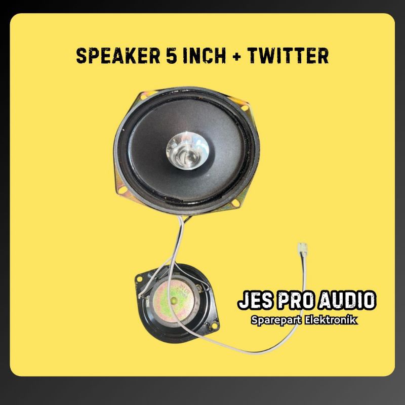 SPEAKER 5 INCH + TWITTER