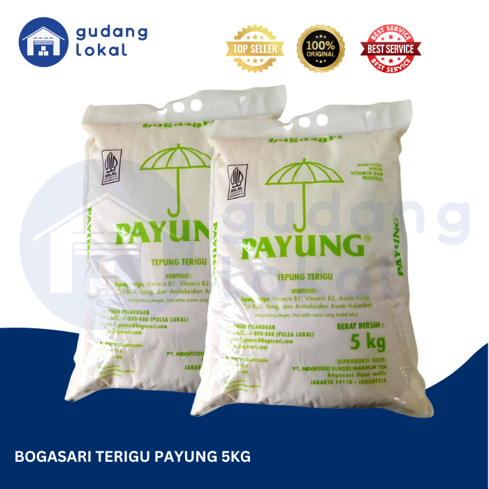 

Bogasari Terigu Payung 5kg