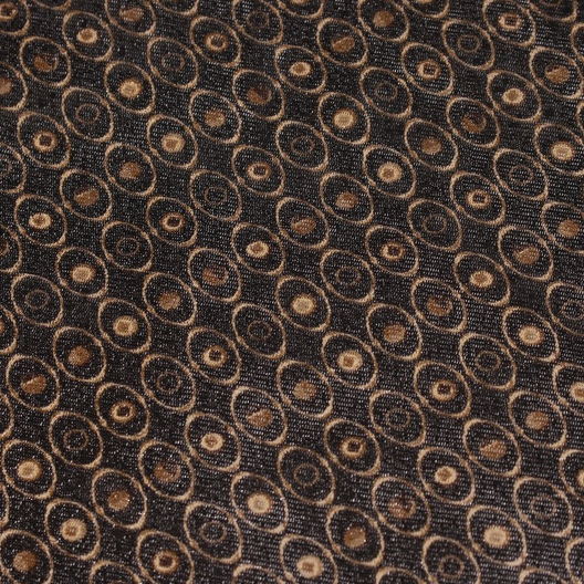 Tulle Stretch Coklat Motif Kancing Mata Quality Import