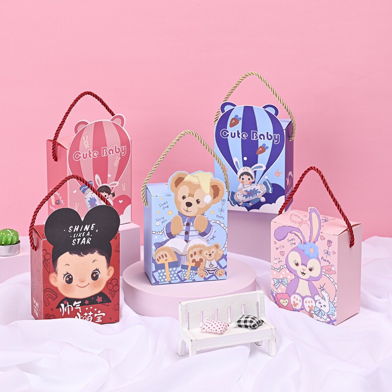 

Paper Bag Mini Ulang Tahun Anak Bingkisan makanan Ulang Tahun Anak