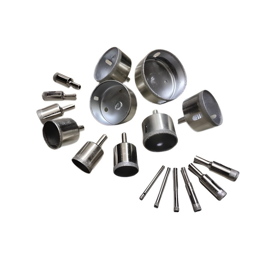4 mm Mata Bor Pembolong Keramik Dan Kaca / Diamond Holesaw Benz