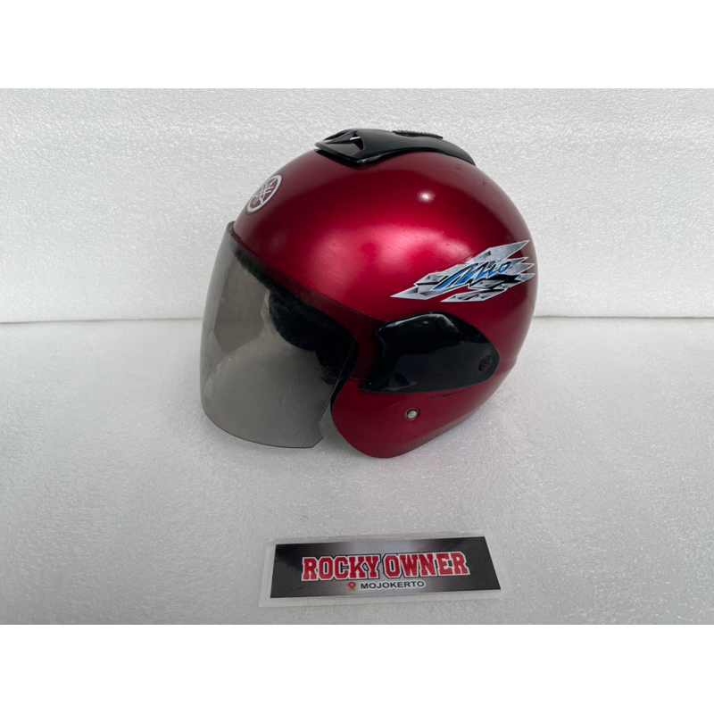 HELM YAMAHA MIO SMILE MERAH ORIGINAL