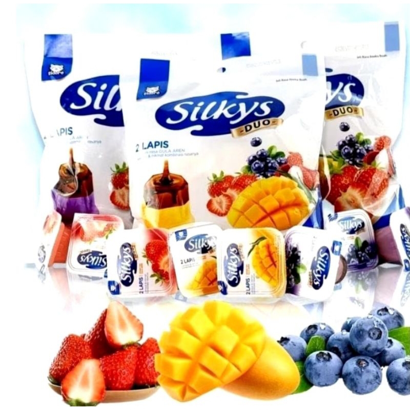 

Silkys Puding duos Mangga isi 10pcs