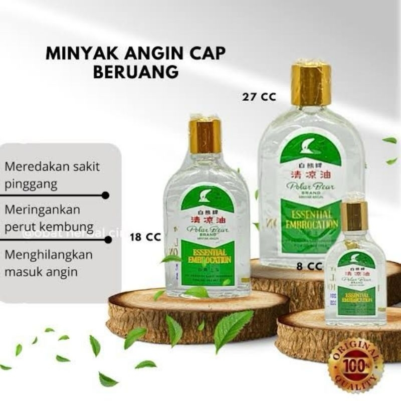 Minyak Angin Cap Beruang / Minyak Angin Polar Bear / Minyak Angin Beruang