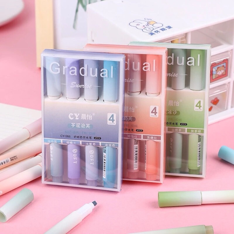 

Highlighter Pastel Penanda Teks 4in1
