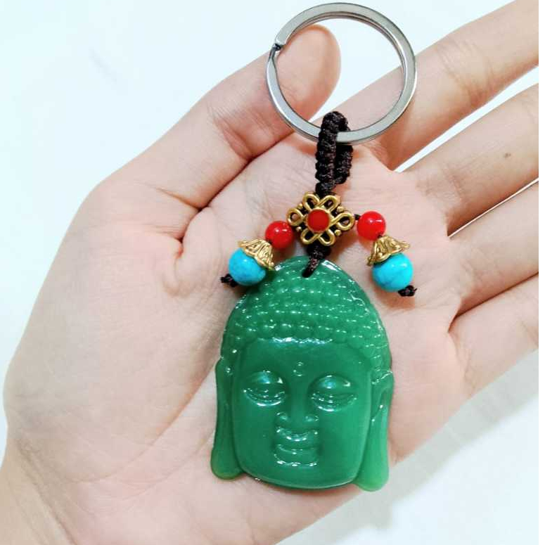 Gantungan Kunci Buddha/Gantungan Giok/Gantungan Buddha
